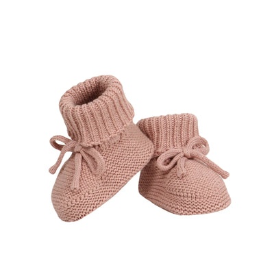 Infant Baby Shoes Cotton Knitted Newborn Girl Boy Boots Fashion Solid Warm Toddler Kid Slip-On Bed Shoes Handmade 0-18M Footwear