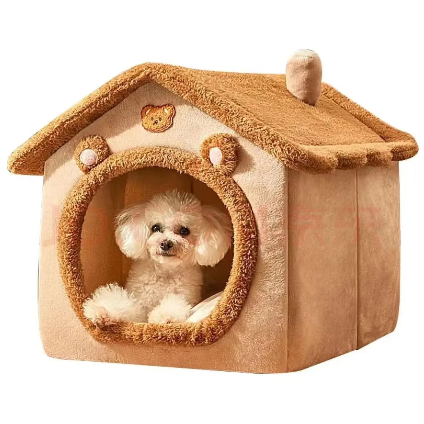 All Seasons Warm Washable Cat Dog Cushion, House Indoor Soft Removable Cushion Pet Bed Kennel for Small Medium Pets Durable Pet Supplies