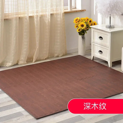 Game Activity Soft Floor Baby EVA Foam Play Gym Puzzle Mats Wooden Interlocking Exercise Tiles Crawling Carpet And Rug for Kids