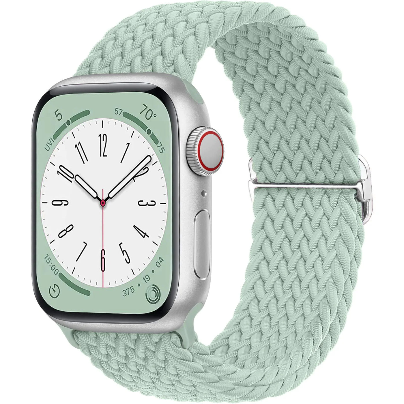 Braided Solo Loop For Apple watch band 45mm 44mm 40mm 49mm 38 41mm Elastic correa bracelet series 8 9 5 4 3 SE 6 7 Ultra 2 strap
