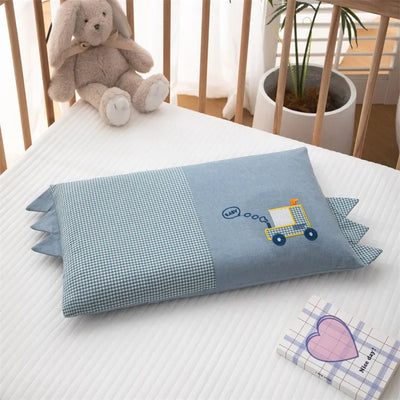 Cartoon Pattern Children's Pillow Removable Washable Baby Pillow with Zipper Household Breathable Cotton Boys Girls Pillow