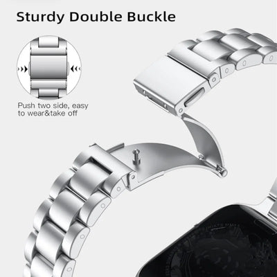 Strap For Apple Watch Band 38mm40mm41mm42mm44mm45mm49mm Watchband Steel Bracelet Iwatch Series 1/2/3/4/5/6/SE/7/8