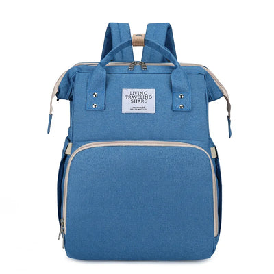 Upgraded Version of Mummy Bag Multifunctional Folding Mummy Bag Large Capacity Foldable Crib Bag Portable Mummy Backpack