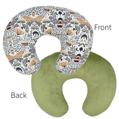 Stretchy Baby Nursing Pillow Cover Skin-friendly Replaceable Nursing Pillowcase Breathable U-Shaped