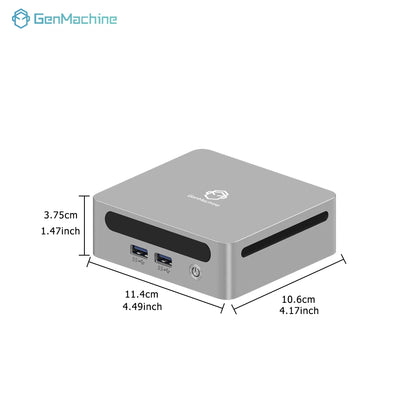 GenMachine Mini PC Ryzen 5500U ES Windows 11 DDR4 3200mhz WiFi6  gaming pc Diy Gaming Computer Ordenador Mini Pc Gamer