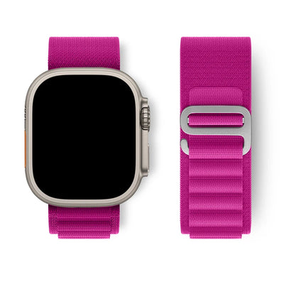 Alpine loop Strap for Apple watch Ultra Band 49mm 45mm 46mm 44mm 41mm 42mm 40mm Nylon bracelet correa series 10 9 8 7 SE 6 5 4 3