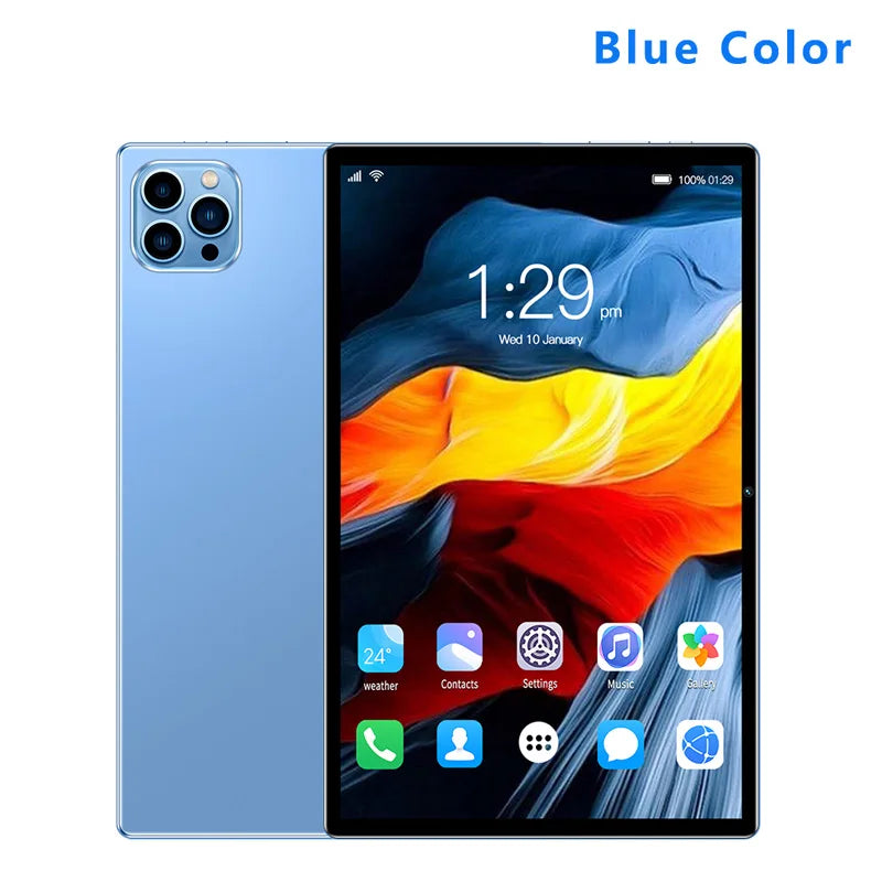 Global Version New 10.1 Inch Pad Octa Core 4GB RAM 64GB ROM Google Play Android Wifi Bluetooth 3g Phone Call Tablets 5000mAh
