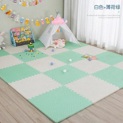 Foam Baby Play Mat Puzzle Mats Kids Interlocking Exercise Tiles Rugs Floor Tiles Toy Carpet Soft Carpet 30*30*1cm Goma Eva Floor