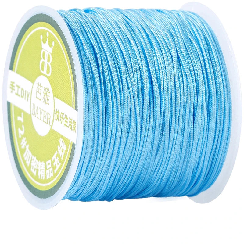 10meters 0.8mm Nylon Thread Cord Macrame Rope Bracelet Braided String For DIY Tassels Beading String Jewelry Making Accessories