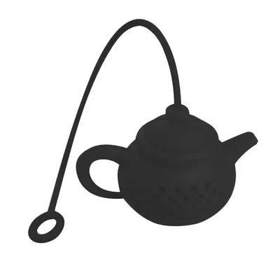 1PC Creative Silicone Teapot-shape Tea Infuser Strainer Tea Bag Leaf Filter Diffuser Teaware Teapot Accessory Kitchen Gadget