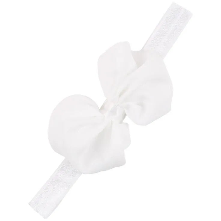 Baby Headband Ribbon Handmade DIY Toddler Infant Kids Hair Accessories Girl Newborn Bows Bowknot Bandage Turban Tiara