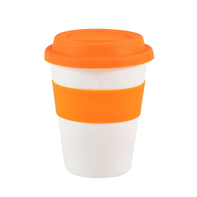 Reusable Water Cup Heat Insulated Outdoor Travel Travel Mug 400ml Hotel Cup With Silicone Lid Drinkware Portable Tea Coffee Cup