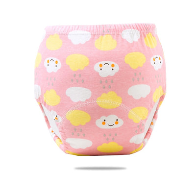1PC Baby Cotton Diaper Infant Cloth Nappy Breathable Toilet Training Pant Reusable Cotton Newborn Baby Training Pants 0-3Year