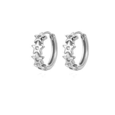 Stainless Steel Rabbit Butterfly Earrings for Women Gold Color Hoop Earrings 2024 Trending Aesthetic Jewelry pendientes mujer