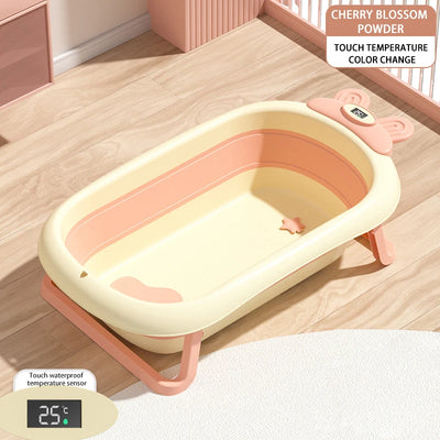 Baby Folding Tub Baby Tub 0-6 years old Large size Newborn Baby Products Bath Seat Bathtub Children's Baby Shower Tub Wash basin