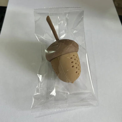 Acorn Shape Silicone Tea Infuser Spice Tea Strainer Cooking Seasoning Bag Tea Bag Home Kitchen Gadgets Kitchen Accessory