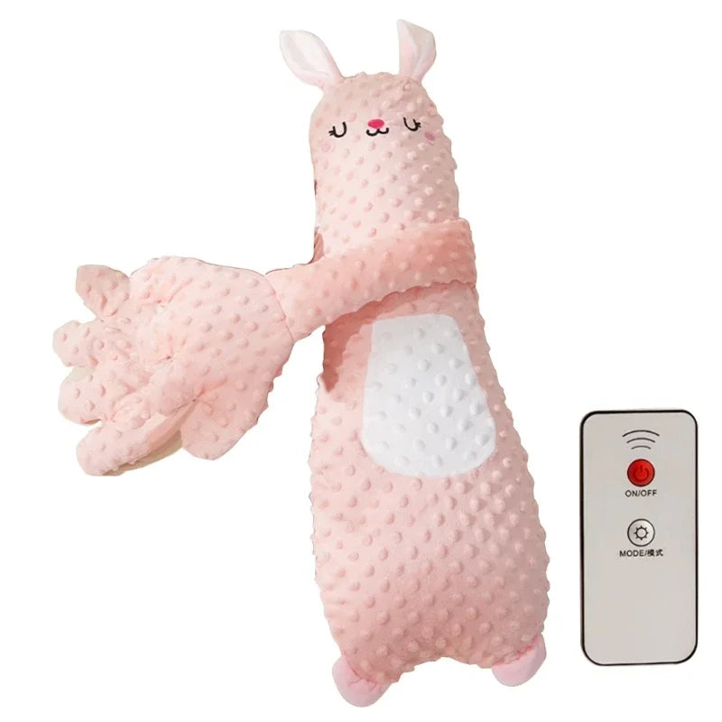 Baby Electric Palm Sleep Pillow Soothing Toy Baby Pillow Newborn Sleeping Patting Animals Doll Kids Neck Pillows Babies Nursing