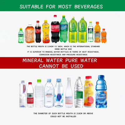 Bottle Cap Sprinkler Dual Head Bottle Watering Spout Watering Can Sprinkler Head Portable Plastic Plant Nozzles Garden Plant
