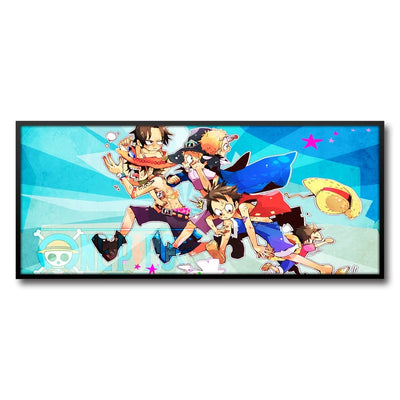Unframed famous Japan anime One piece canvas print poster for living home home decor Cartoon wall art picture painting
