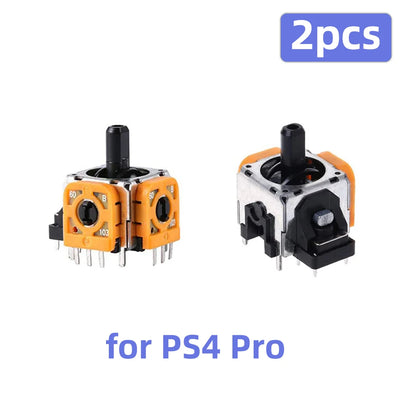 2Pcs Replacement 3D Analog Joystick for PS5/PS4/Switch Pro/Xbox One/Series Controller ThumbStick Repair Parts Accessory