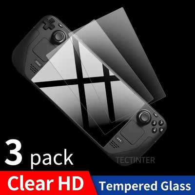PREMIUM TEMPERED GLASS SCREEN PROTECTOR FOR VALVE STEAM DECK – 9H ANTI-SCRATCH GUARD FILM
