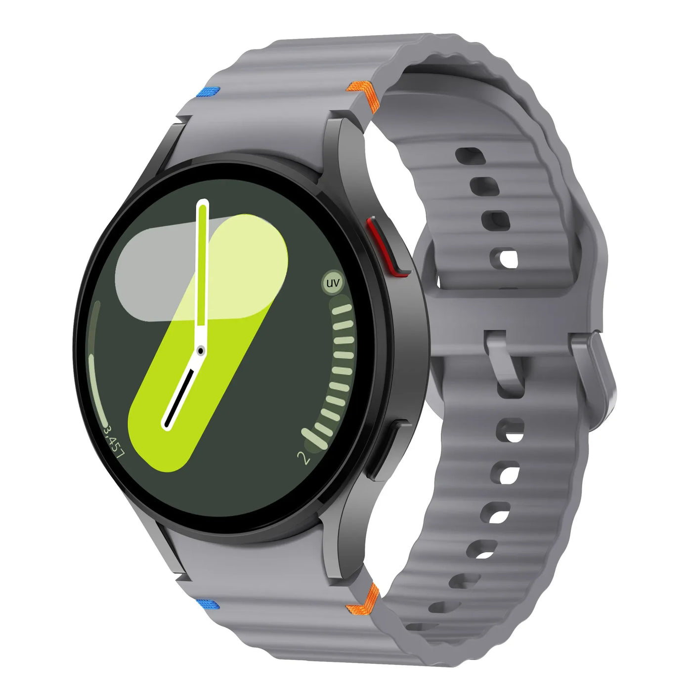 Original Silicone band for Samsung Watch 7 6 5 pro 44mm 40mm 45mm FE Sport Bracelet For Galaxy Watch 6Classic 43mm 47mm Strap