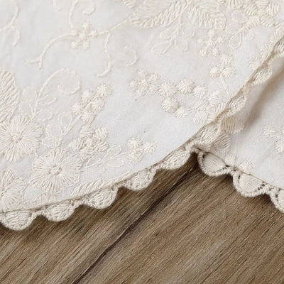 Baby Bandana Bibs Drooling And Teething with Delicate Embroidery Apparel Access