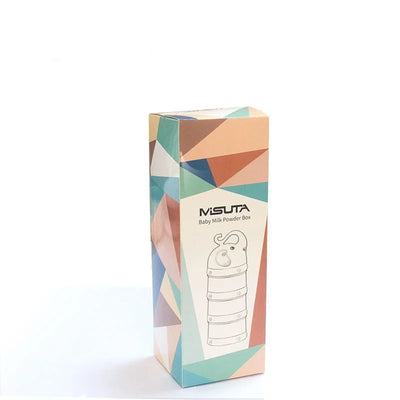 Baby Milk Powder Box Portable Milk Powder Infant Milk Powder Compartment Storage Box Three-layer Sub-box