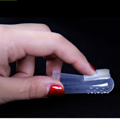 Pet Silicone Finger Cots Toothbrush Cats Dogs Brushing dog accessories Pet Teeth Oral Cleaning Products In Addition Perros