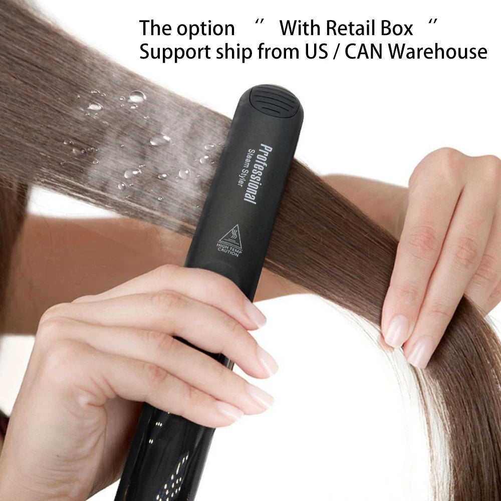 Steam_Hair_Straightener_Professional_Ceramic_Vapor_Flat_Iron_450℉_Fast_Heat_Argan_Oil_Treatment_Hair_Care _ools