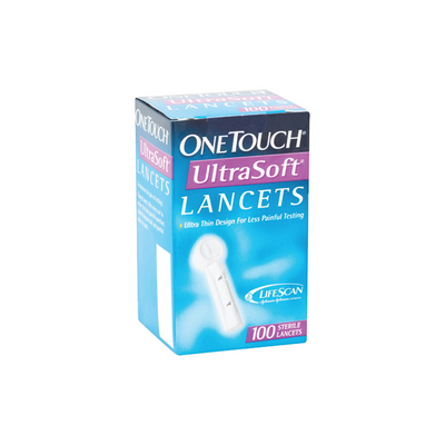 ONETOUCH ULTRASOFT LANCETS (100CT)