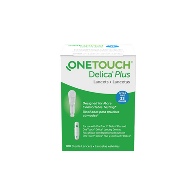 ONETOUCH DELICA PLUS Lanects (100 CT)