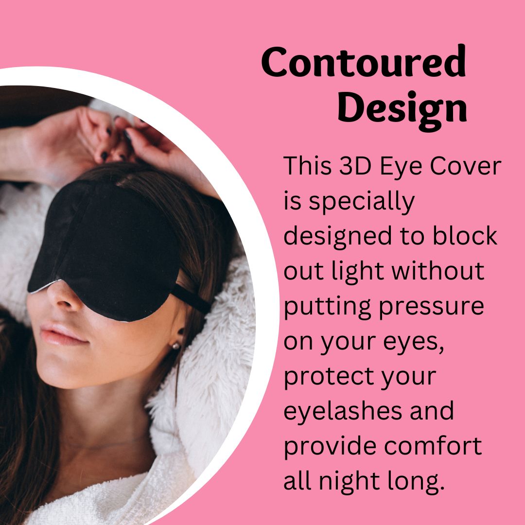 3D Eye Mask for Blissful Sleep