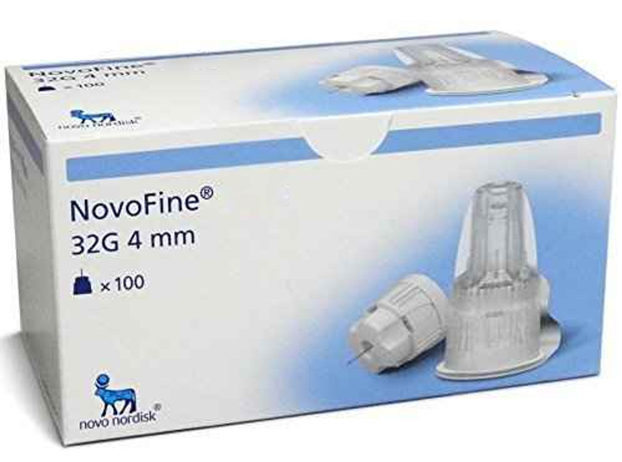 NovoFine pen needles 32g 4mm