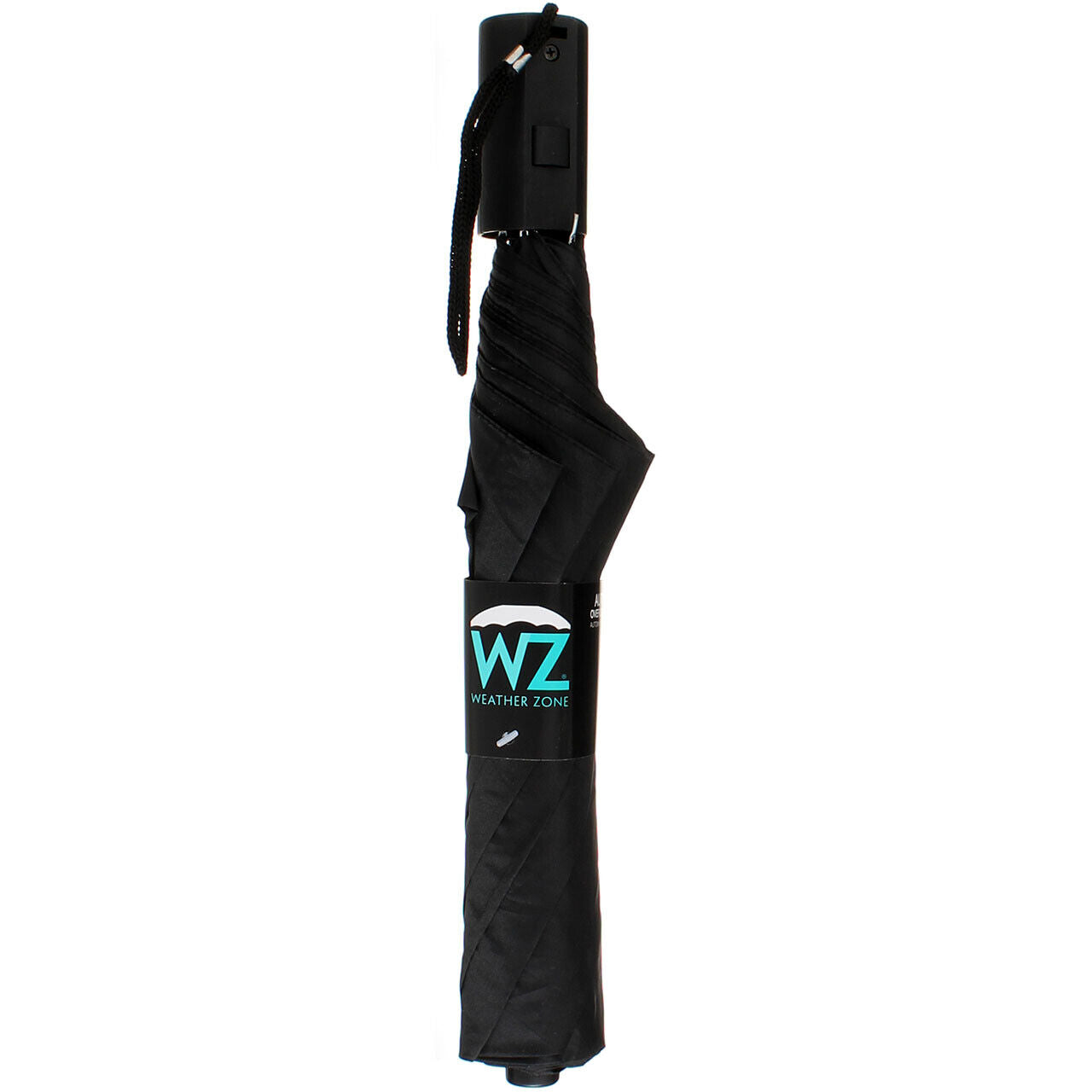 2 Pack Weather-Zone Umbrella, 38 inch, Automatic Open, Black 650